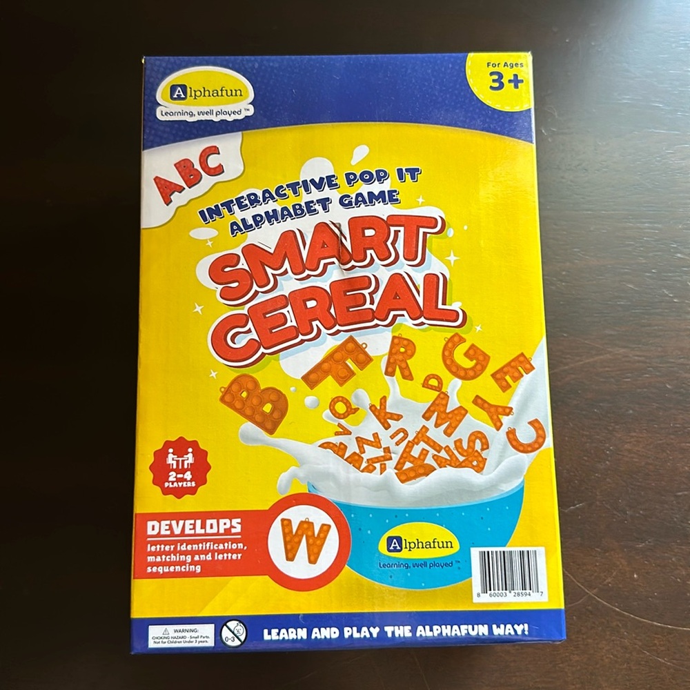 Interactive Pop It Alphabet Game - Smart Cereal